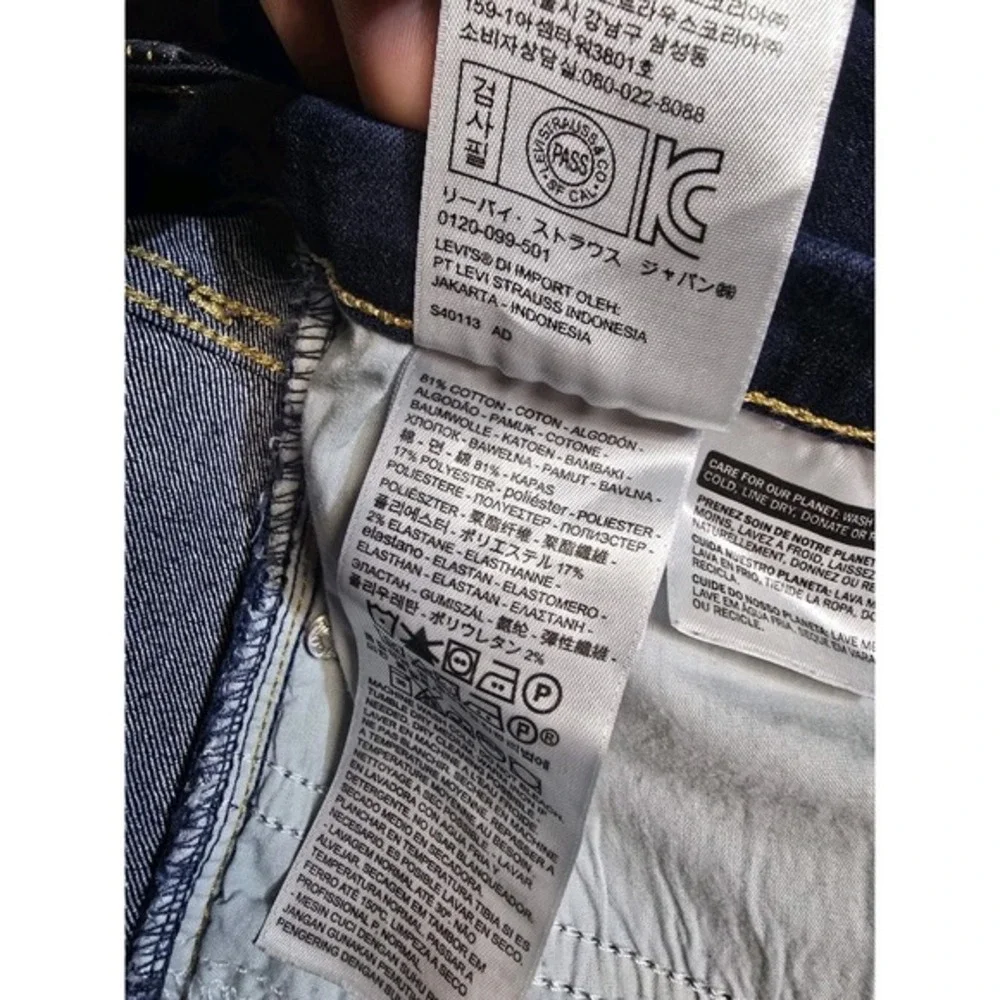 Levi's Women's Bermuda Shorts‎ 31 Dark Blue